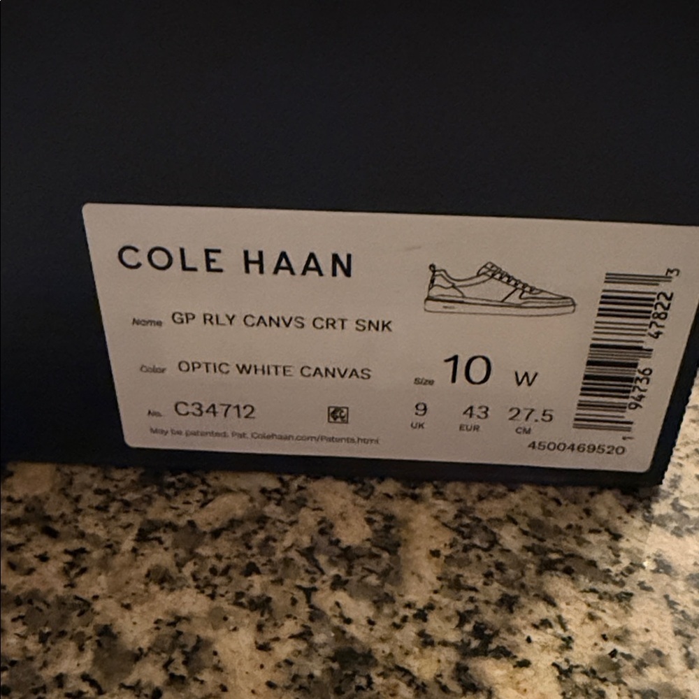 Cole Haan Men's White Sneakers size 10 men - Picture 10 of 10